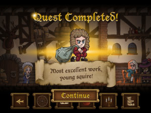 Newton Quest Game Art & Interface